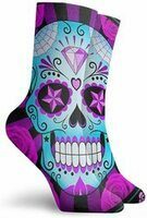 chaussettes tête de mort