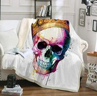 couverture tête de mort