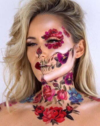 maquillage et têtes de mort 6