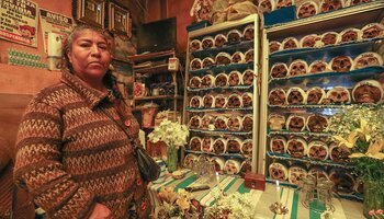 un temple à têtes de mort en Bolivie 3