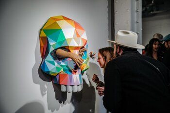 têtes de mort et Okuda San Miguel 8
