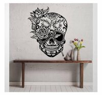 vinyle tête de mort